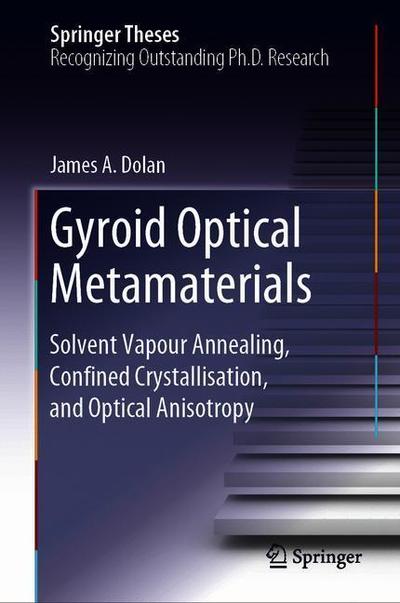 Cover for Dolan · Gyroid Optical Metamaterials (Book) [1st ed. 2018 edition] (2018)