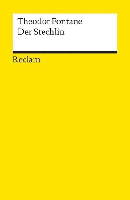 Cover for Theodor Fontane · Reclam UB 09910 Fontane.Stechlin (Book)