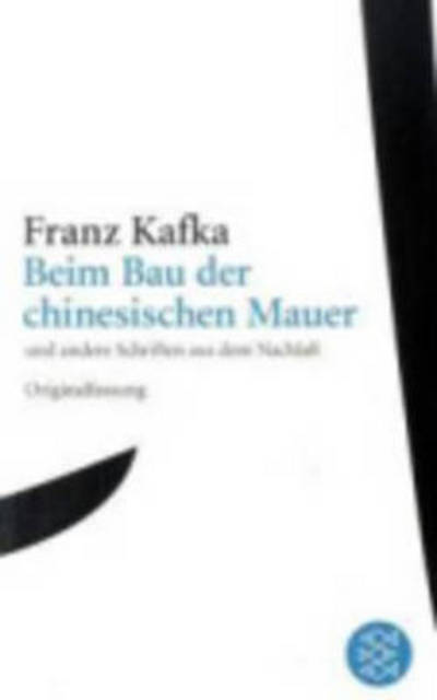 Cover for Franz Kafka · Fischer Tb.18110 Kafka.beim Bau Der Chi (Book)