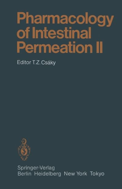 Cover for J G Banwell · Pharmacology of Intestinal Permeation II - Handbook of Experimental Pharmacology (Paperback Bog) [Softcover reprint of the original 1st ed. 1984 edition] (2011)