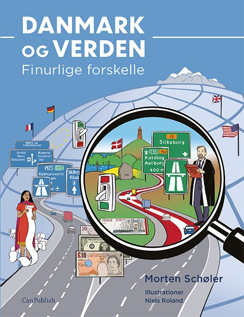 Cover for Morten Schøler · Danmark og Verden. (Sewn Spine Book) [1st edition] (2022)