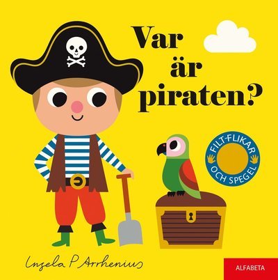 Cover for Ingela P. Arrhenius · Var är piraten? (Kartongbok) (2020)