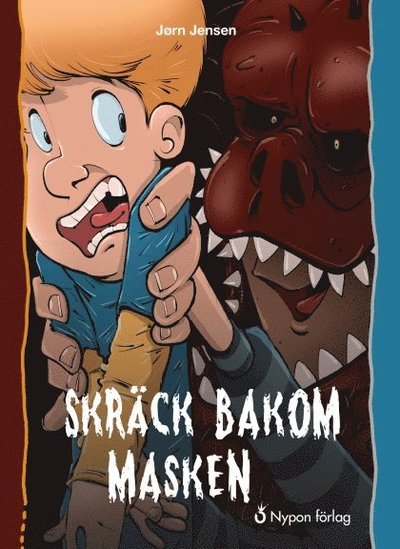 Cover for Jørn Jensen · Skräck ... Lättläst: Skräck bakom masken (Indbundet Bog) (2015)