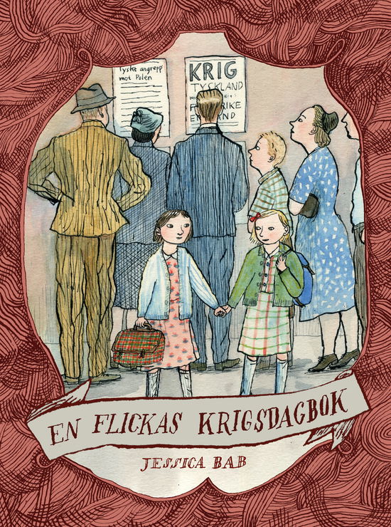 Cover for Ida Björs Jessica Bab · En flickas krigsdagbok (Gebundenes Buch) (2025)