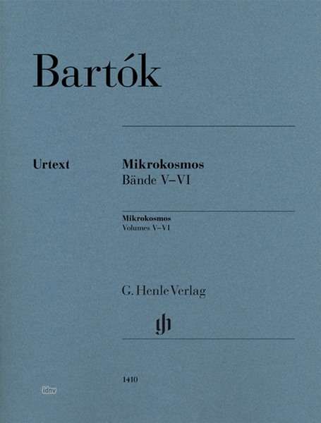 Cover for Bartók · Mikrokosmos, Klavier zu zwei Hän (Book)