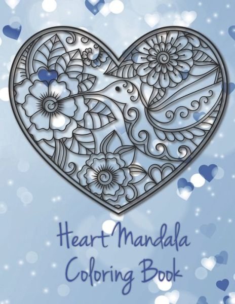 Tina Richter · Heart Mandala Coloring Book (Paperback Bog) (2020)