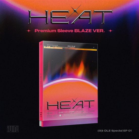 Cover for (G)i-dle · Heat - Special EP 01 (CD + Merch) [Bundle edition] [Blaze + Flare] (2023)