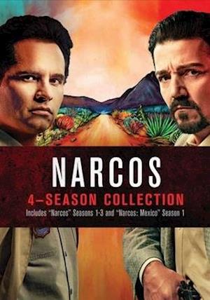 Cover for Narcos 4 Season Collection (DVD) (2020)