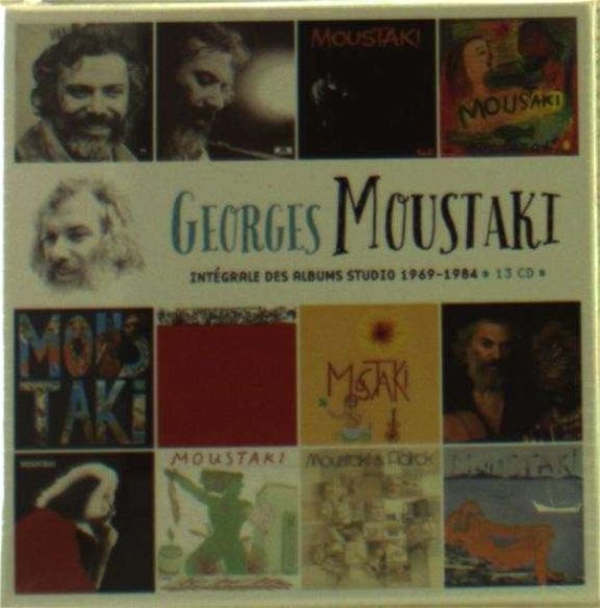 Cover for Georges Moustaki · L'Int?rale Des Albums Studio 1969 (CD) (2016)