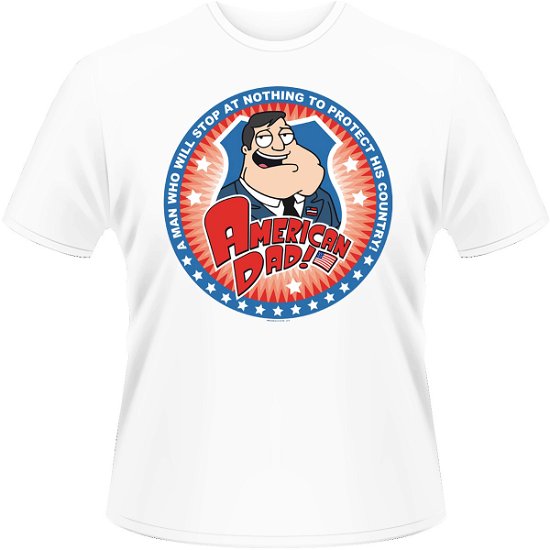 Cover for American Dad · Protect White (T-shirt) [size XL] (2014)