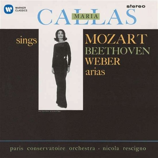 Cover for Maria Callas · Mozart, Beethoven &amp; Weber Recital (CD) (2014)
