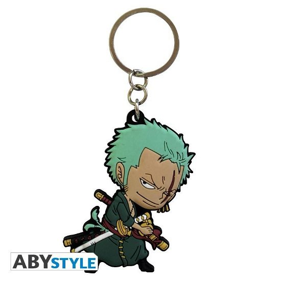 Cover for Abystyle · Abystyle - One Piece - Keychain Pvc Zoro Sd X4 (Leketøy) (2019)