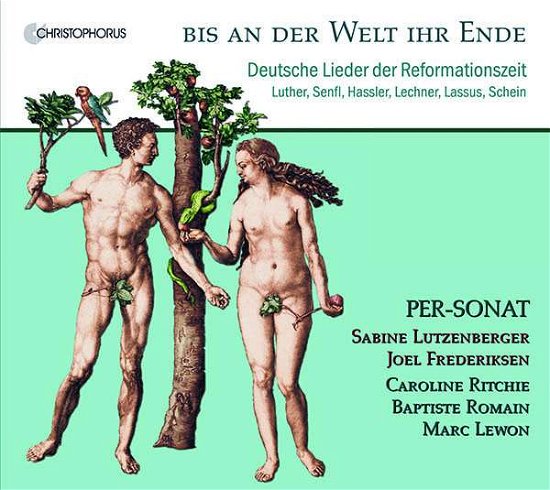 Cover for Sabine Lutzenberger &amp; Joel Frederiksen &amp; Per Sonat · Lieder Of The Reformation (CD) (2017)