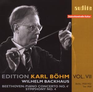 Edition Karl Böhm Vol.7-klavierkonzert 4/+ - Backhaus / Böhm / Rias So - Música - AUDITE - 4022143956101 - 20 de novembro de 2009