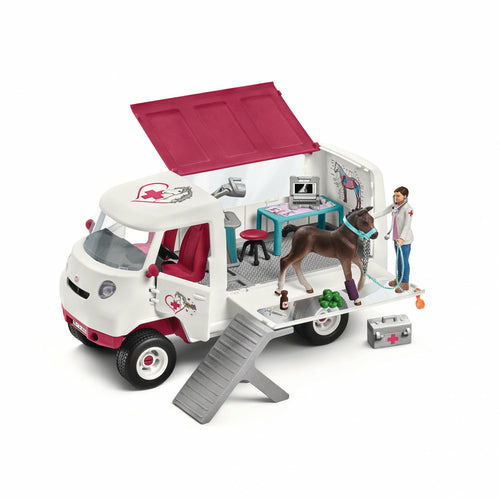 Cover for Schleich · Mobile Tierärztin mit Hannoveraner Fohle (Toys)