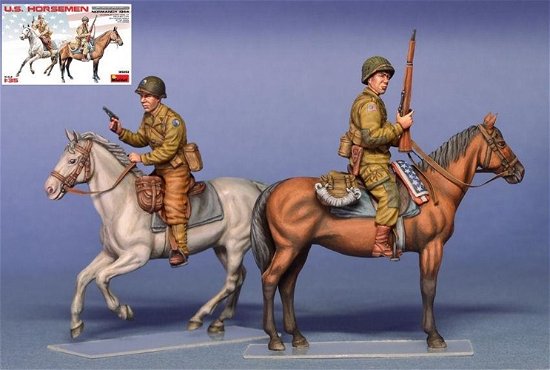 Cover for MiniArt · 1/35 U.s. Horsemen. Normandy 1944 (Legetøj)