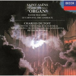 Saint-saens: Symphony 3 in C Minor Opus 78 Organ - Saint-saens / Dutoit,charles - Música - 7UC - 4988031456101 - 5 de novembro de 2021