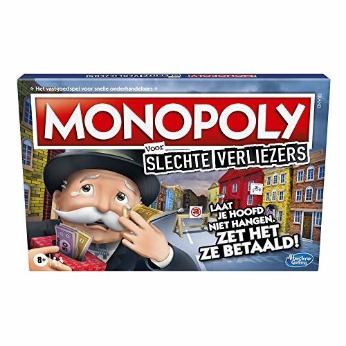 Monopoly Voor Slechte Verliezers - Monopoly - Fanituote - Hasbro - 5010993717101 - 
