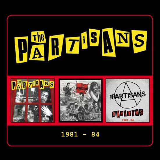 Cover for The Partisans · 1981-84: 3cd Digipak (CD) [Digipak] (2020)