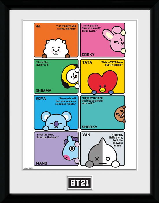 Cover for Bt21: Compilation (Stampa 30.5x41cm) (MERCH)