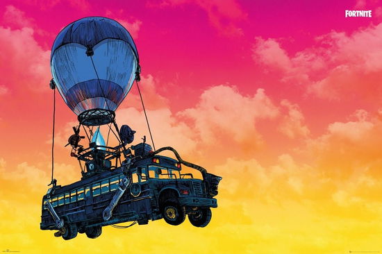 Battle Bus (Maxi Poster 61x91,5cm) - Fortnite - Merchandise - Gb Eye - 5028486481101 - 7. februar 2019