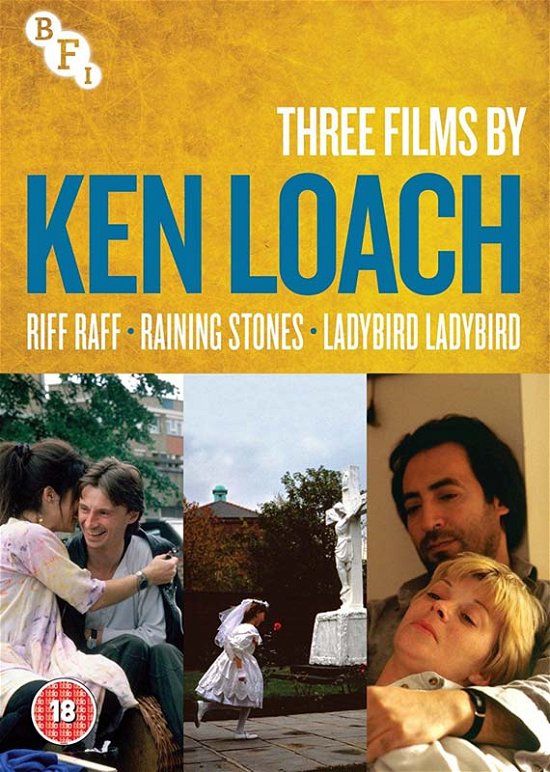 Cover for Ken Loach Collection Riff Raff Raining Stones · Ken Loach - Riff Raff / Raining Stones / Ladybird Ladybird (DVD) (2017)