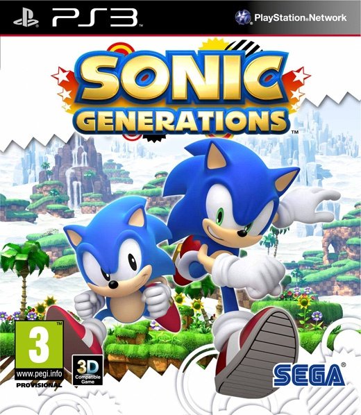 Cover for Sega Games · Sonic Generations (PS3) (2011)