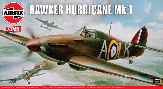 Cover for Airfix · 1/24 Hawker Hurricane Mk.1 (Toys)