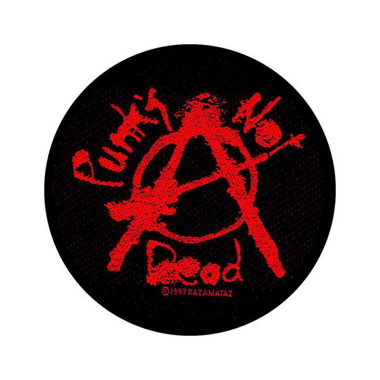 Generic Woven Patch: Punks Not Dead (Standard) - Generic - Merchandise - Razamataz - 5055339710101 - 