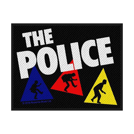 The Police Standard Woven Patch: Triangles - Police - The - Marchandise - PHD - 5055339794101 - 19 août 2019