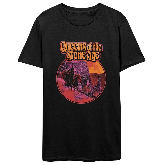 Queens Of The Stone Age Unisex T-Shirt: Hell Ride - Queens Of The Stone Age - Koopwaar -  - 5056368672101 - 