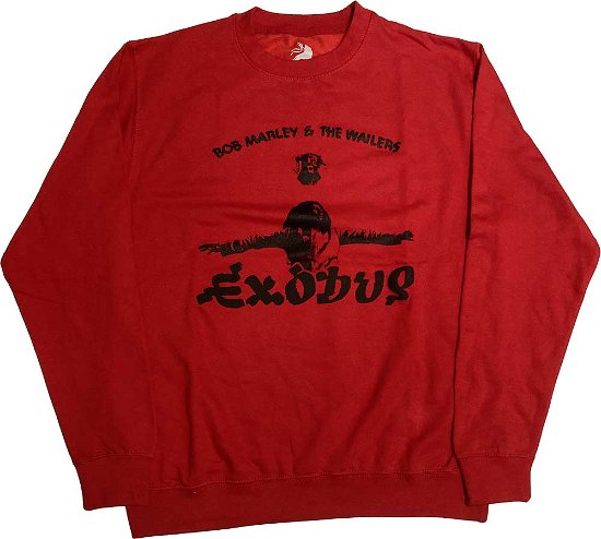 Cover for Bob Marley · Bob Marley Unisex Sweatshirt: Exodus Arms Outstretched (Hi-Build) (CLOTHES) [size S]