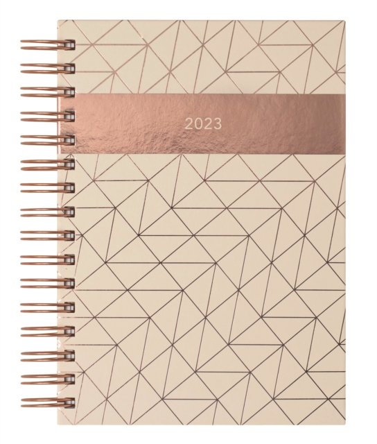 Cover for Matilda Myres Cream Page-a-Day A5 Diary 2023 (Book) (2022)