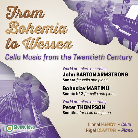 Armstrong / Handy / Clayton · From Bohemia to Wessex: Cello Music from the 20th (CD) (2014)