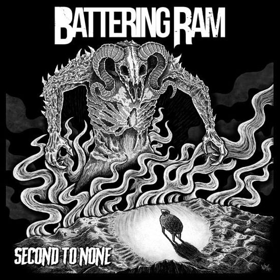 Cover for Battering Ram · Second to None (Transparent Red) (LP) [Limited edition] (2022)