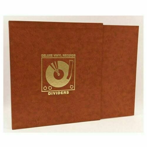 10x Deluxe Vinyl Dividers 12" - Orange - Music Protection - Fanituote - MUSIC PROTECTION - 9003829801101 - 
