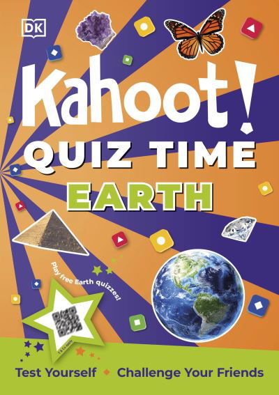 Cover for Kahoot! · Kahoot! Quiz Time Earth: 250 Trivia Questions (with QR Codes Inside for 150 Interactive Bonus Questions) – Educational Kids Quiz Book - Kahoot! Quiz Time (Paperback Book) (2024)