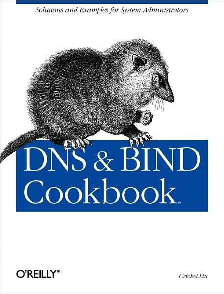 Cover for Cricket Liu · DNS &amp; Bind Cookbook (Paperback Book) (2002)