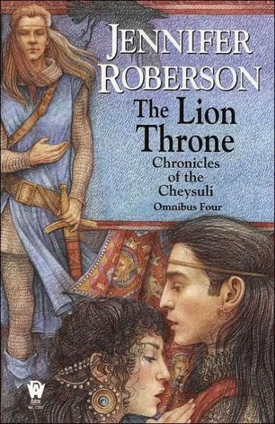 Cover for Jennifer Roberson · The Lion Throne - Cheysuli (Paperback Book) [Reissue edition] (2001)