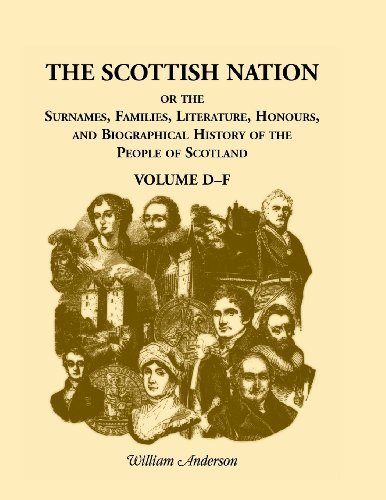 Cover for William Anderson · The Scottish Nation Volume D-F - Heritage Classic (Taschenbuch) (2014)