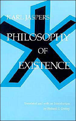 Cover for Karl Jaspers · Philosophy of Existence (Paperback Book) (1971)