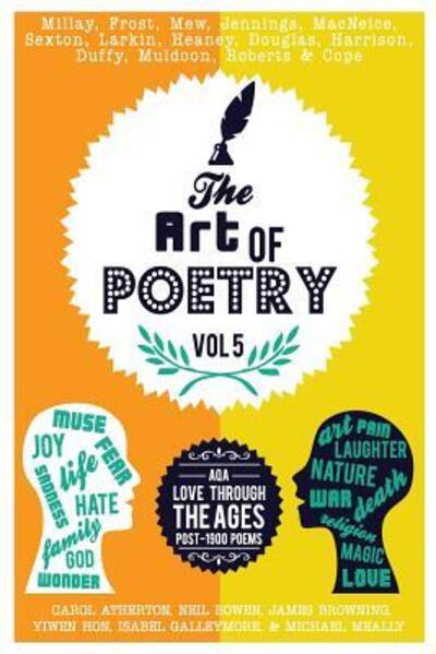 Cover for Carol Atherton · The Art of Poetry: AQA Love Poems Through the Ages, Post 1900 poems - Art of Poetry (Paperback Book) (2016)