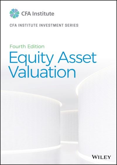 Cover for Pinto, Jerald E. (TRM Services) · Equity Asset Valuation - CFA Institute Investment Series (Hardcover bog) (2020)