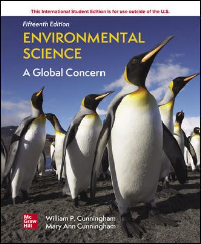 Cover for William Cunningham · ISE Environmental Science: A Global Concern (Paperback Book) (2020)