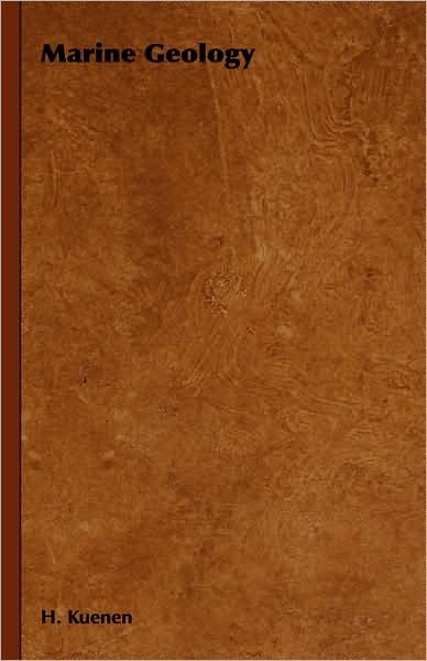 Cover for H. Kuenen · Marine Geology (Gebundenes Buch) (2008)