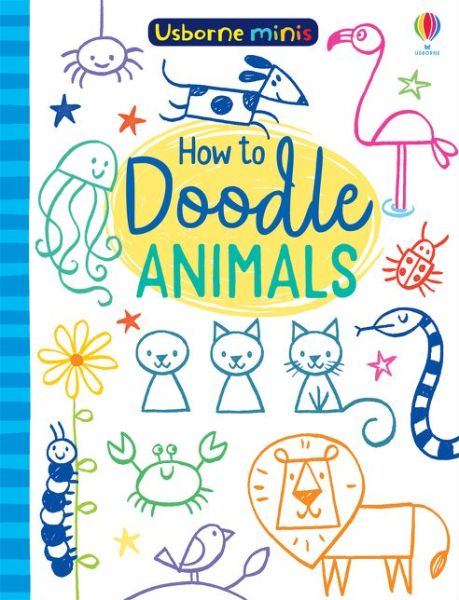 Cover for Simon Tudhope · Doodling Animals - Usborne Minis (Paperback Book) (2021)