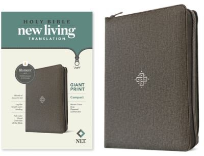 Cover for Tyndale · NLT Compact Giant Print Zipper Bible (Bok) (2023)