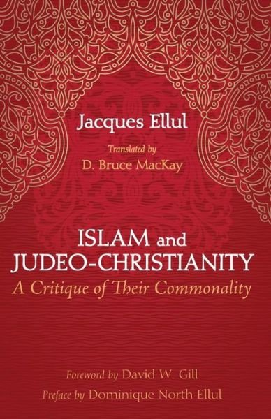 Cover for Jacques Ellul · Islam and Judeo-christianity (Paperback Book) (2015)