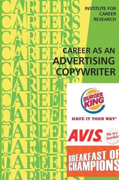 Cover for Institute for Career Research · Career As an Advertising Copywriter (Paperback Bog) (2015)