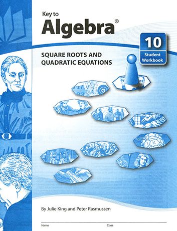 Cover for Julie King · Key to Algebra Book 10 Square Roots and Quadratic Equations (Paperback Book) [Workbook edition] (2012)